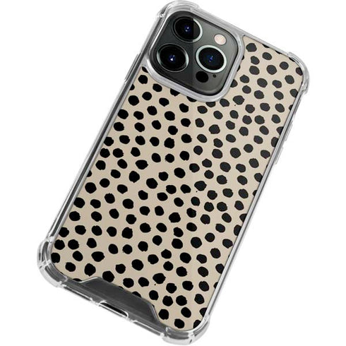 Cheetah Spots iPhone 14 Pro Clear Case